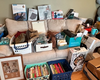 Deep saute pan, bags, heated vest and more