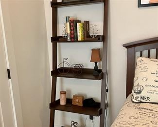 Ladder shelf