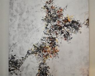 Crate & Barrel canvas art by Kari Taylor