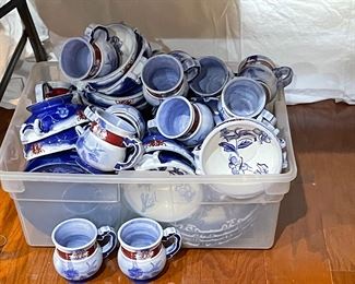 Large Set La Parisiene Pottery by Tracy Porter