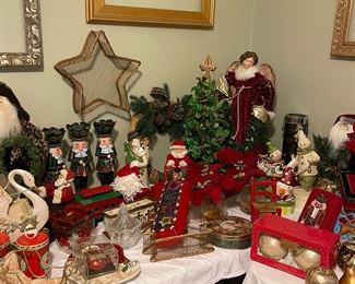 Tons of Christmas Decor