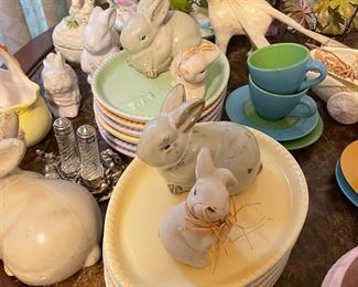 William Sonoma Easter Plates