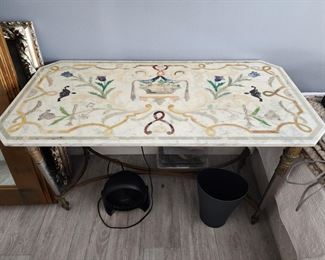 Antique European Marble Table