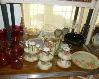 Vintage glass & china