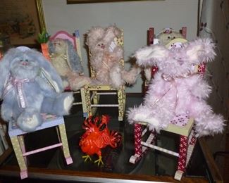 Ty bunnies on rockers