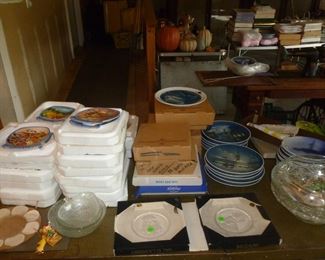 Amazing collection of various plates..