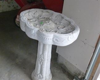 Concrete yard decoration