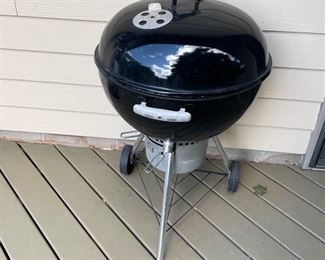 Weber charcoal grill