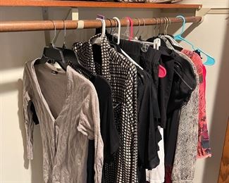 Women’s and men’s clothing and shoes