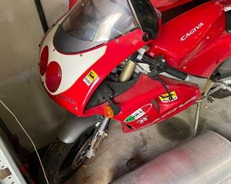 Cagiva Mito motorcycle, good working condition 