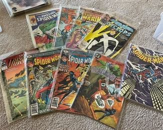 Vintage and modern comic books (DC, Marvel, Spider-Man, Superman, Batman and more)