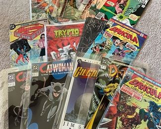 Vintage and modern comic books (DC, Marvel, Spider-Man, Superman, Batman and more)