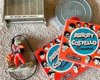 Abbott and Costello film reels