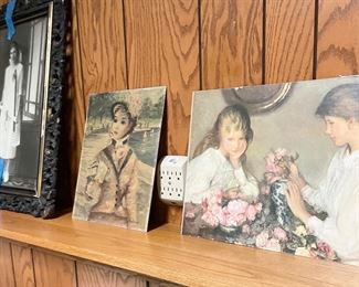 Vintage art prints