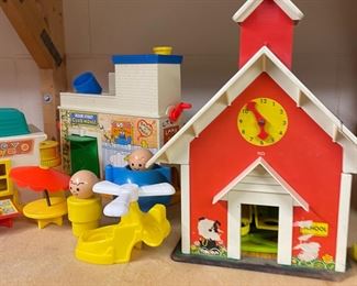 Vintage Fisher Price Little People sets