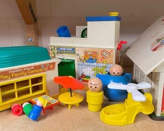 Vintage Fisher Price Little People sets