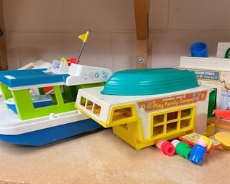 Vintage Fisher Price Little People sets