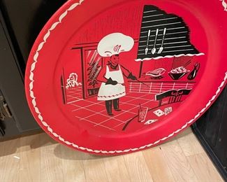 Vintage BBQ tray