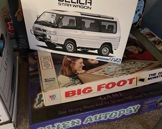 Vintage games and models 