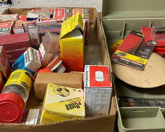 Assorted Nails and Pads