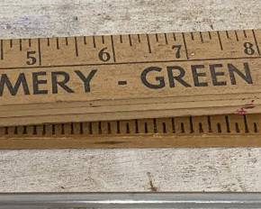 Advertising Rulers and Yard Sticks