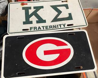 Assorted Auto Plates