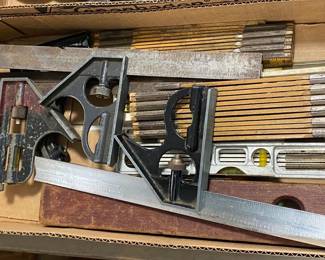 Folding Wooden Rules and Squares