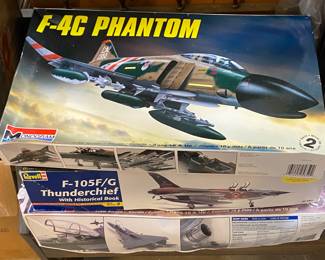 Monogram and Revell Airplane Model Kits