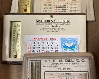 Small Advertising Thermometers