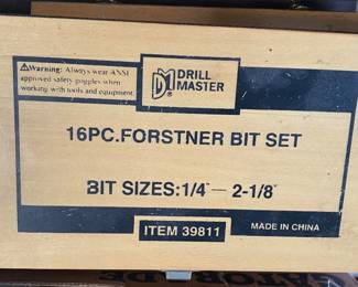 Forstner Bit Set