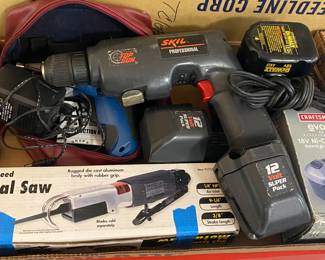 Metal Saw and Drills