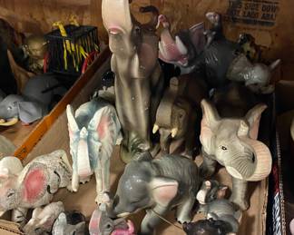 Porcelain Elephants