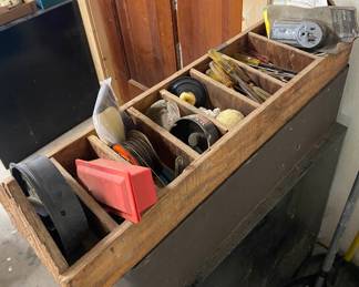 Wooden Tool/Hardware Carrier