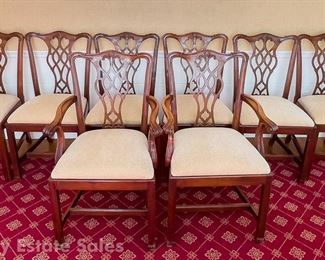 Councill Chippendale-style Chairs Set Of 8