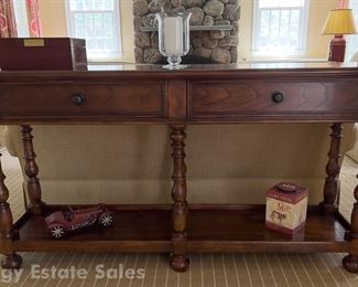 Baker Sofa Console Table