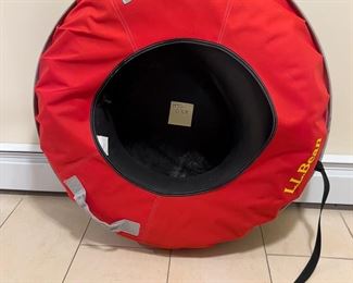 LL Bean Sonic Hard Bottom Snow Tube #1