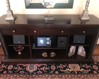 Wood Storage Cabinet