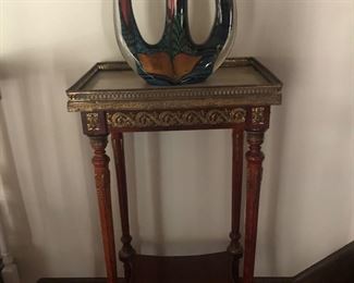 Small Table, Glass Sculpture