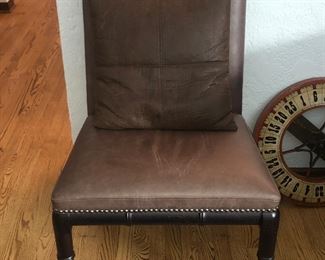 Leather Side Chair