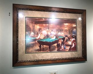 Pool Table Artwork