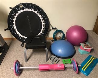 Various Workout Equipment
