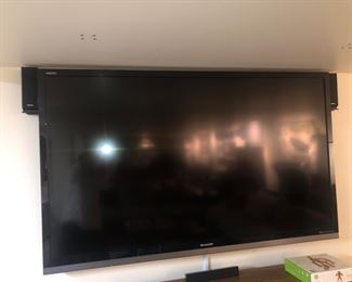 Large TV w/Surround Sound