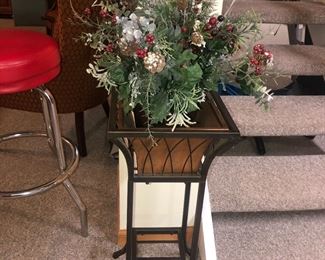 Planter w/Holiday Decor