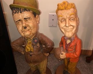 Laurel & Hardy Statues