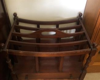 Vintage Magazine Rack