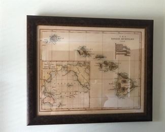 Framed Map