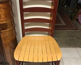 Wood Slat Chair