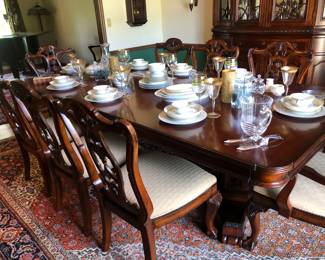 Table/2 Leaves, 8 Chairs, China