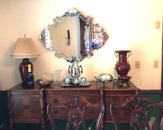 Buffet, Coffee Set, Silver