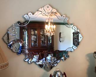 Ornate Antique Mirror